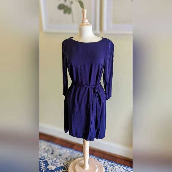 Blue Shift Dress - Picture 1 of 3